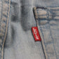 Levi's 512 Red Tab W28 L30 Tapered Leg Slim Fit Blue Denim Jeans