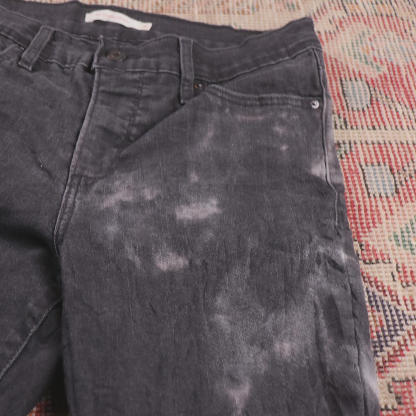 Levi's 311 W32 L28 Skinny Black Denim Jeans