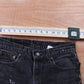 Levi's 550 Red Tab W28 L29 Tapered Leg Relaxed Fit Black Denim Jeans