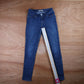 Levi's 711 Red Tab W28 L29 Skinny Blue Denim Jeans