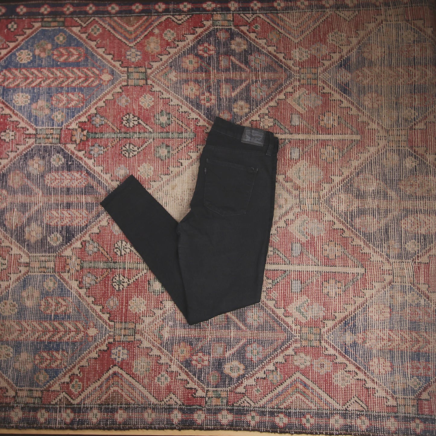 Levi's W30 L27 Skinny Black Denim Jeans