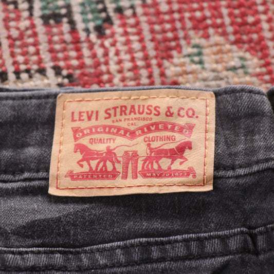 Levi's Red Tab W20 L28 Bootcut Grey Denim Jeans