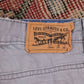 Levi's W32 L30 Straight Leg Grey Denim Jeans
