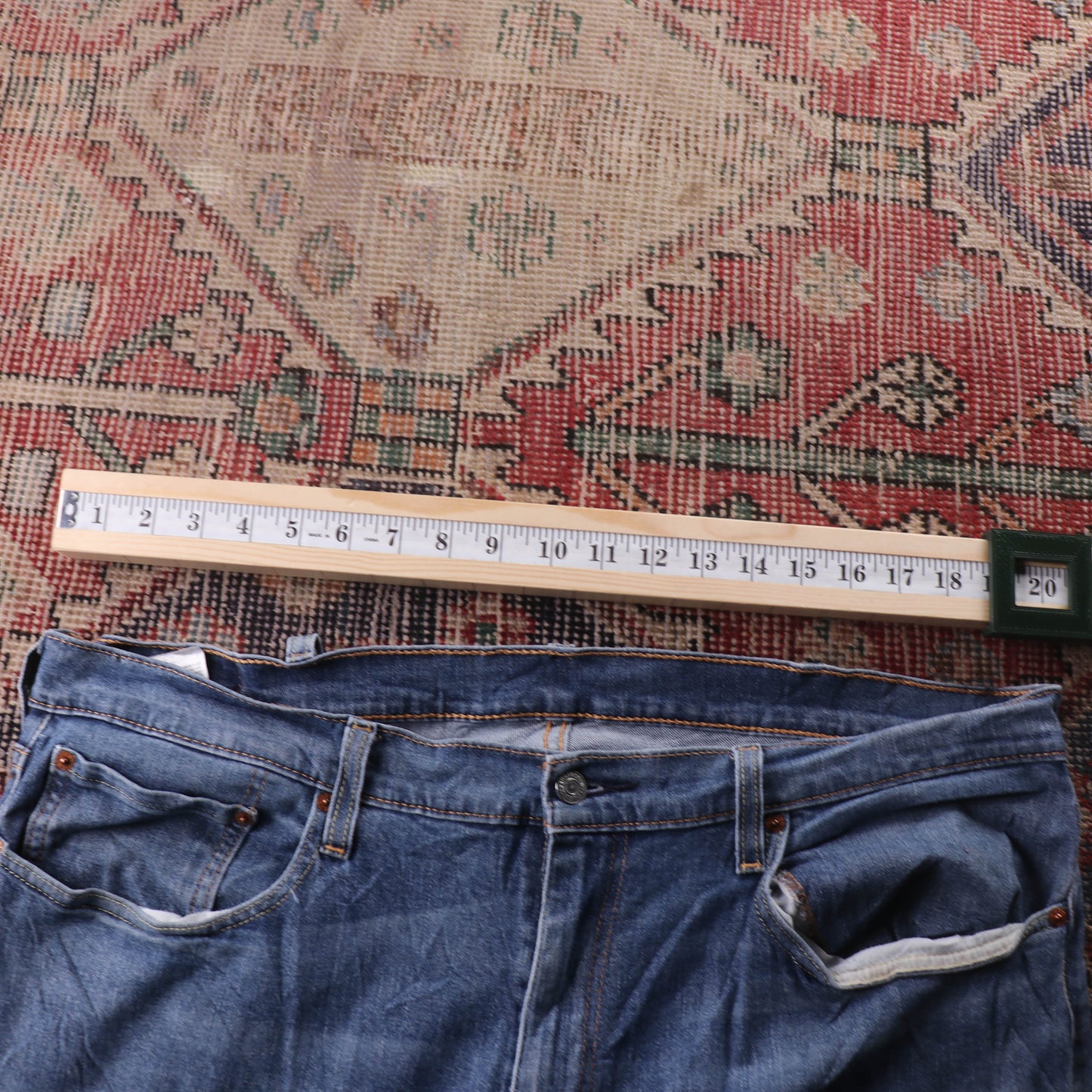 Levi's 559 Red Tab W40 L31 Straight Leg Relaxed Fit Blue Denim Jeans
