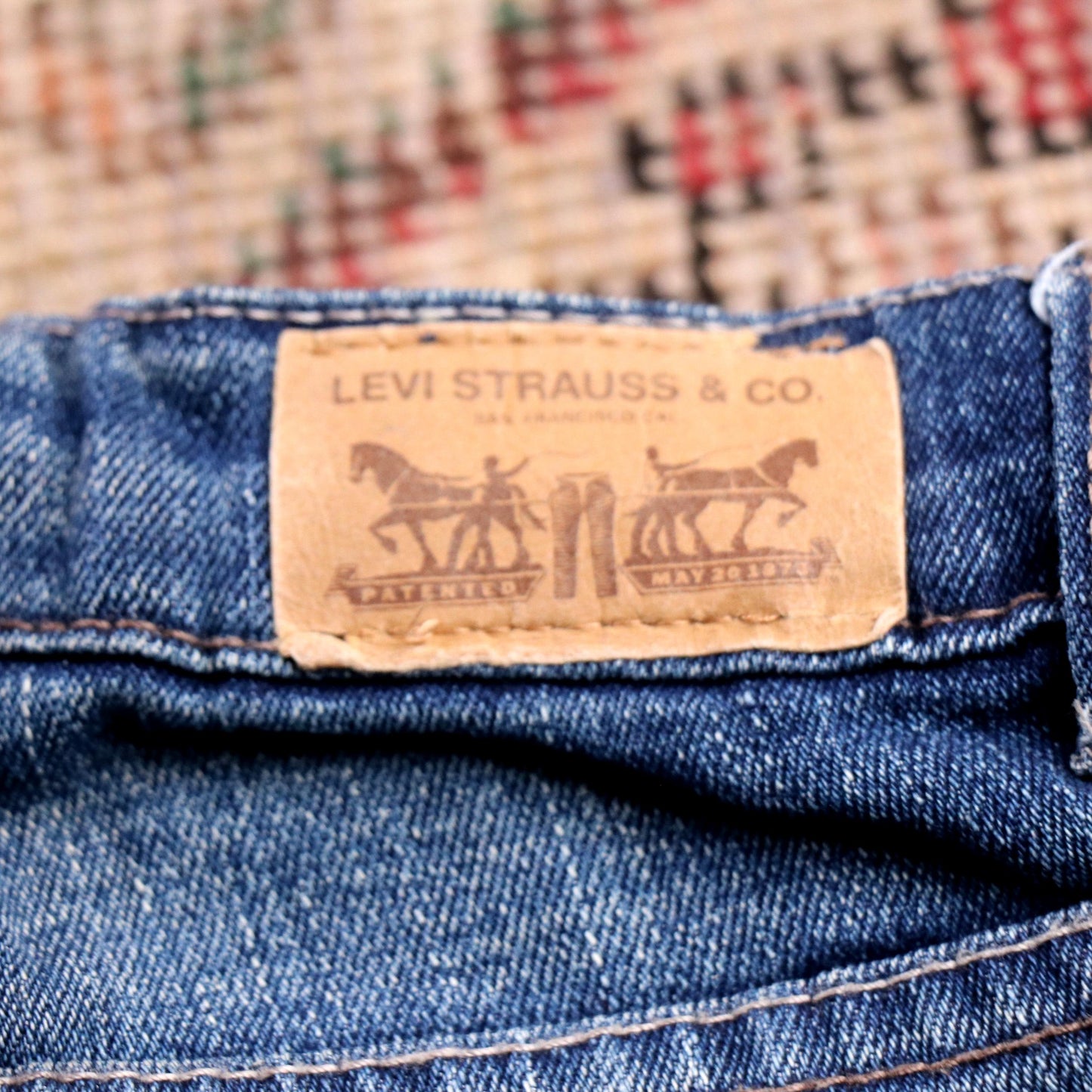 Levi's W28 L30 Skinny Blue Denim Jeans