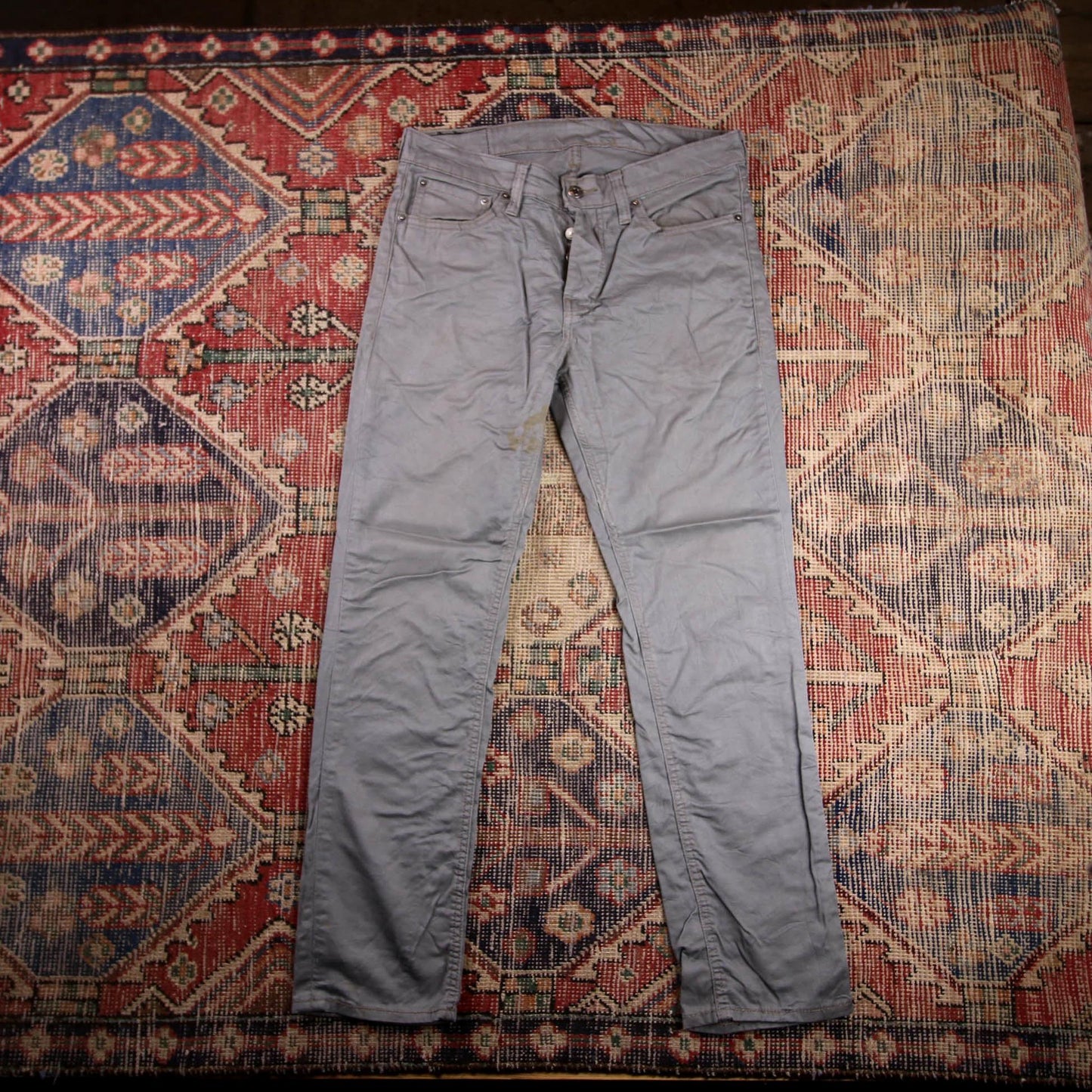 Levi's 511 W32 L28 Slim Fit Grey Denim Jeans