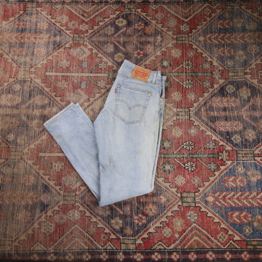 Levi's 511 W32 L31 Slim Fit Blue Denim Jeans