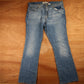 Levi's 75 Red Tab W38 L33 Bootcut Blue Denim Jeans