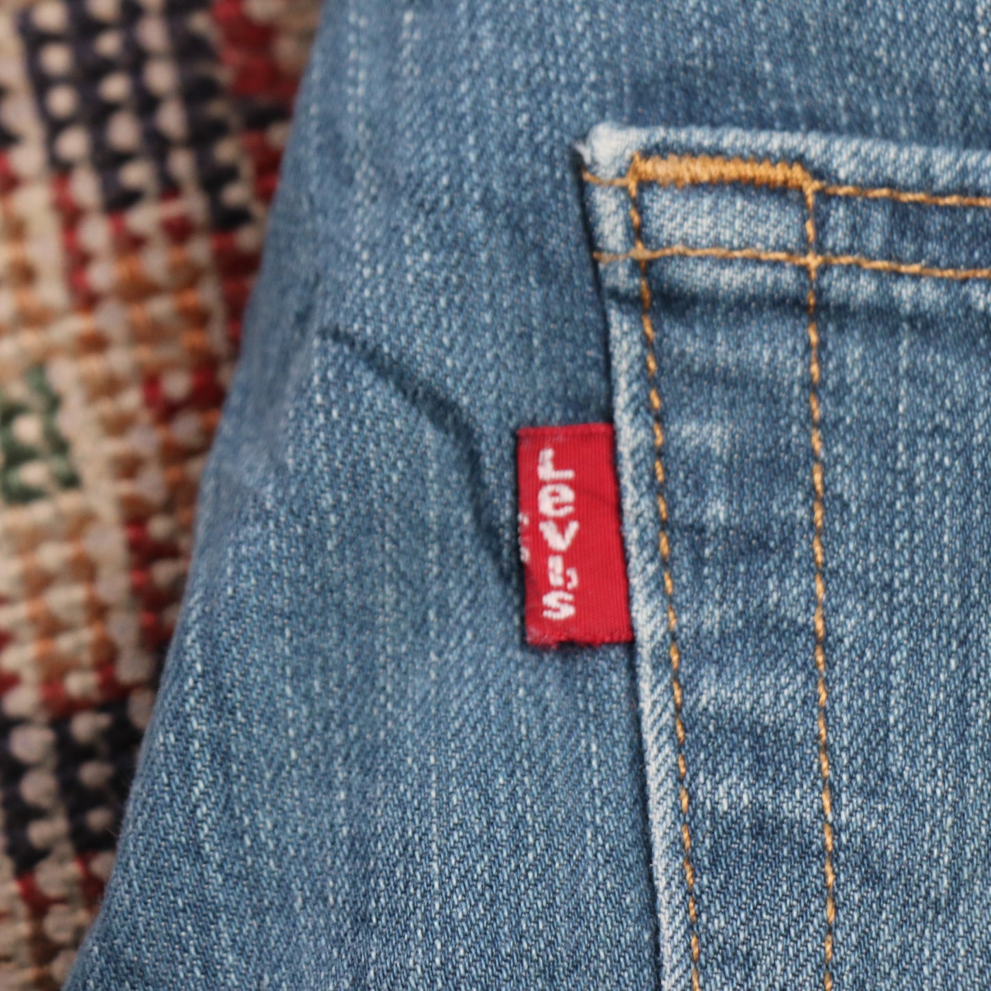 Levi's 514 W40 L28 Straight Leg Blue Denim Jeans