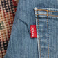 Levi's 514 W40 L28 Straight Leg Blue Denim Jeans