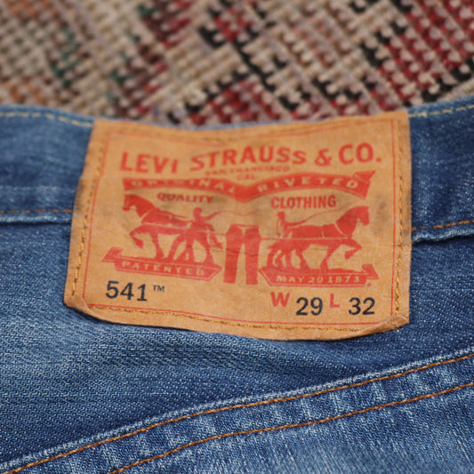 Levi's 541 W28 L29 Tapered Leg Blue Denim Jeans