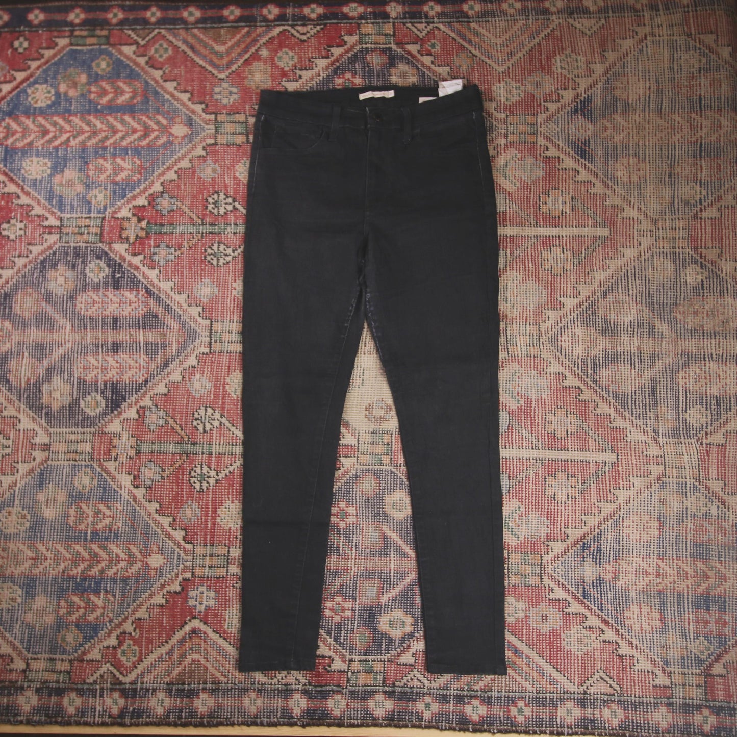 Levi's W30 L27 Skinny Black Denim Jeans