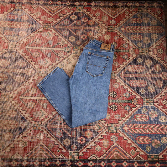 Levi's Signature W32 L28 Straight Leg Regular Fit Blue Denim Jeans