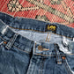 Lee W36 L29 Straight Leg Relaxed Fit Blue Denim Jeans