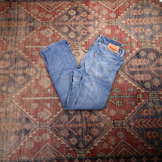 Levi's 514 W32 L29 Straight Leg Blue Denim Jeans