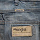 Wrangler W34 L30 Straight Leg Blue Denim Jeans