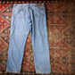 Wrangler W42 L30 Straight Leg Relaxed Fit Blue Denim Jeans