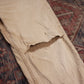 Lee W40 L28 Straight Leg Relaxed Fit Classic Ripped Style Beige Denim Jeans