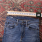 Levi's 519 Red Tab W28 L30 Slim Blue Denim Jeans