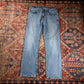 Levi's W32 L29 Straight Leg Relaxed Fit Blue Denim Jeans