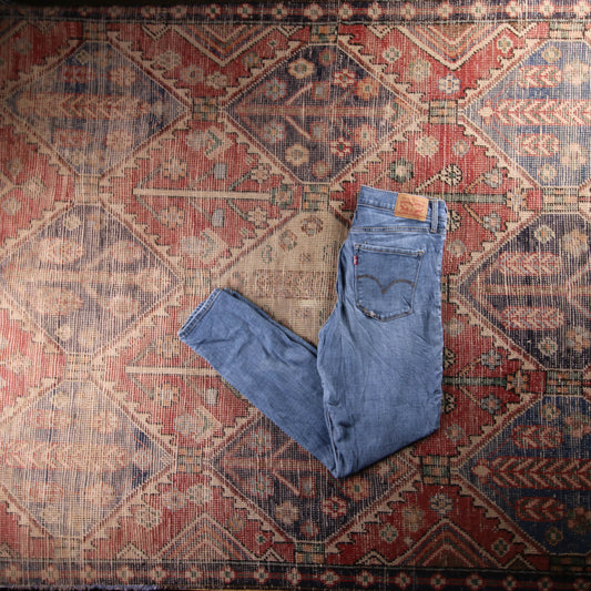 Levi's 311 Red Tab W30 L30 Skinny Blue Denim Jeans