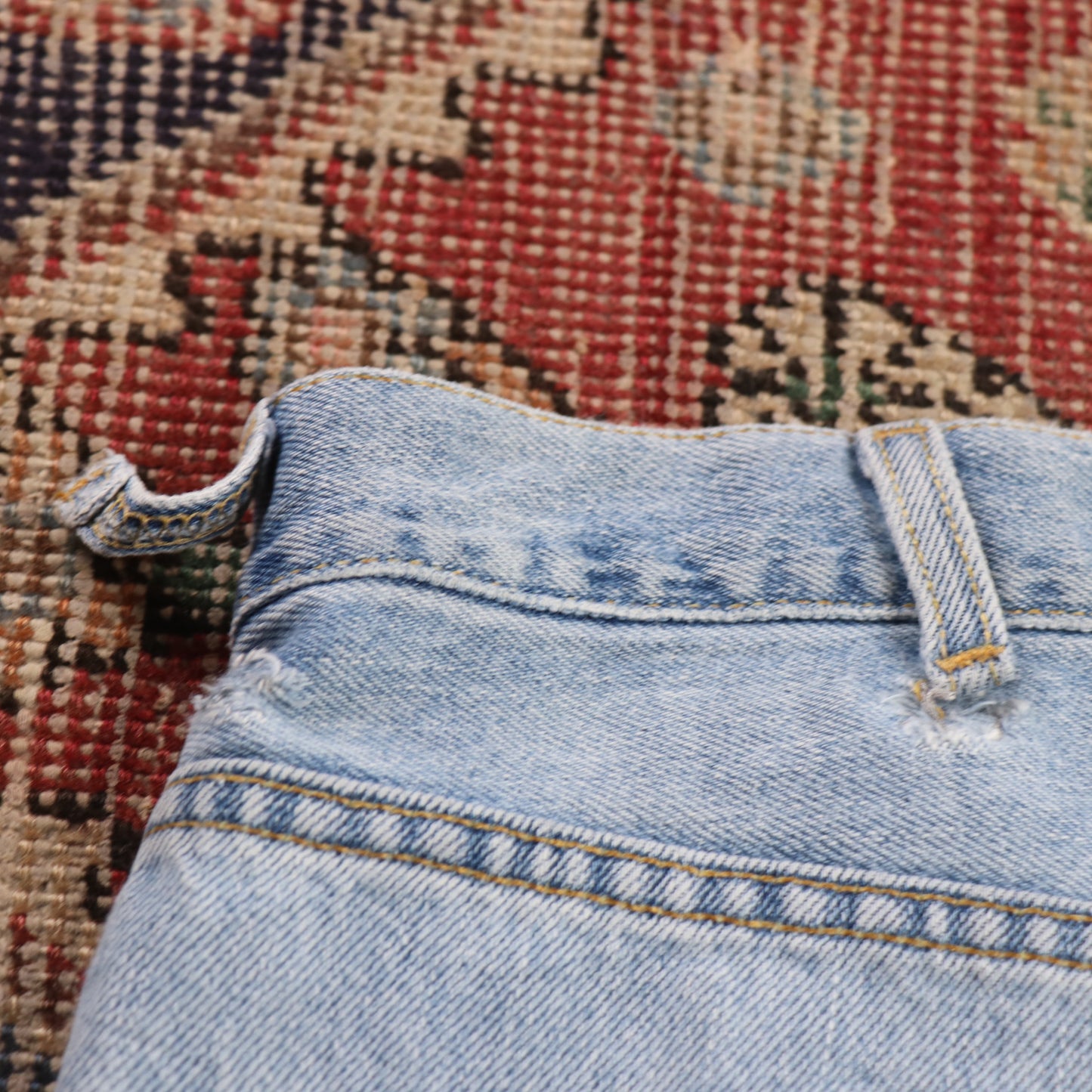 Levi's 550 W38 L28 Tapered Leg Relaxed Fit Blue Denim Jeans