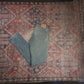 Levi's 511 W32 L34 Slim Fit Classic Ripped Style Green Denim Jeans