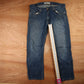 Levi's 514 Red Tab W38 L30 Straight Leg Blue Denim Jeans