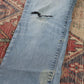 Levi's 511 W34 L32 Slim Fit Classic Ripped Style Blue Denim Jeans