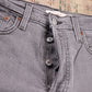 Levi's 501 W30 L26 Original Fit Grey Denim Jeans