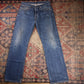 Levi's 508 W32 L33 Tapered Leg Regular Fit Blue Denim Jeans