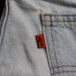 Levi's 550 Orange Tab W34 L31 Tapered Leg Relaxed Fit Blue Denim Jeans