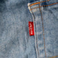 Levi's 505 Red Tab W36 L24 Straight Leg Regular Fit Blue Denim Jeans