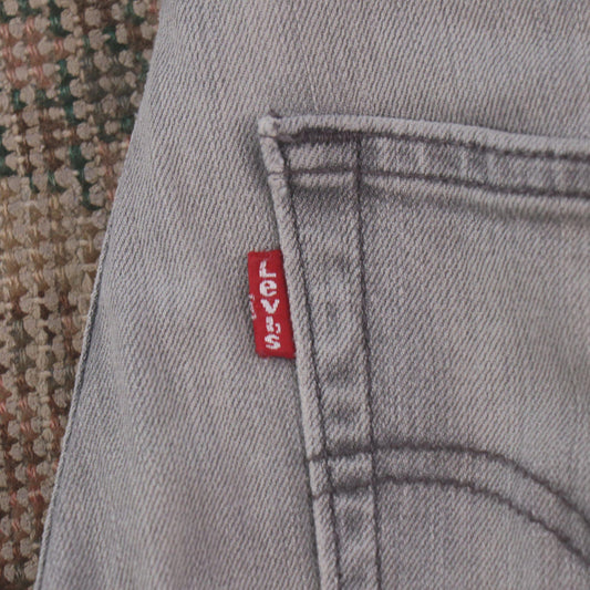 Levi's 511 W28 L27 Slim Fit Grey Denim Jeans