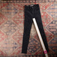 Levi's 306 Black Tab W24 L29 Super Skinny Classic Ripped Style Black Denim Jeans