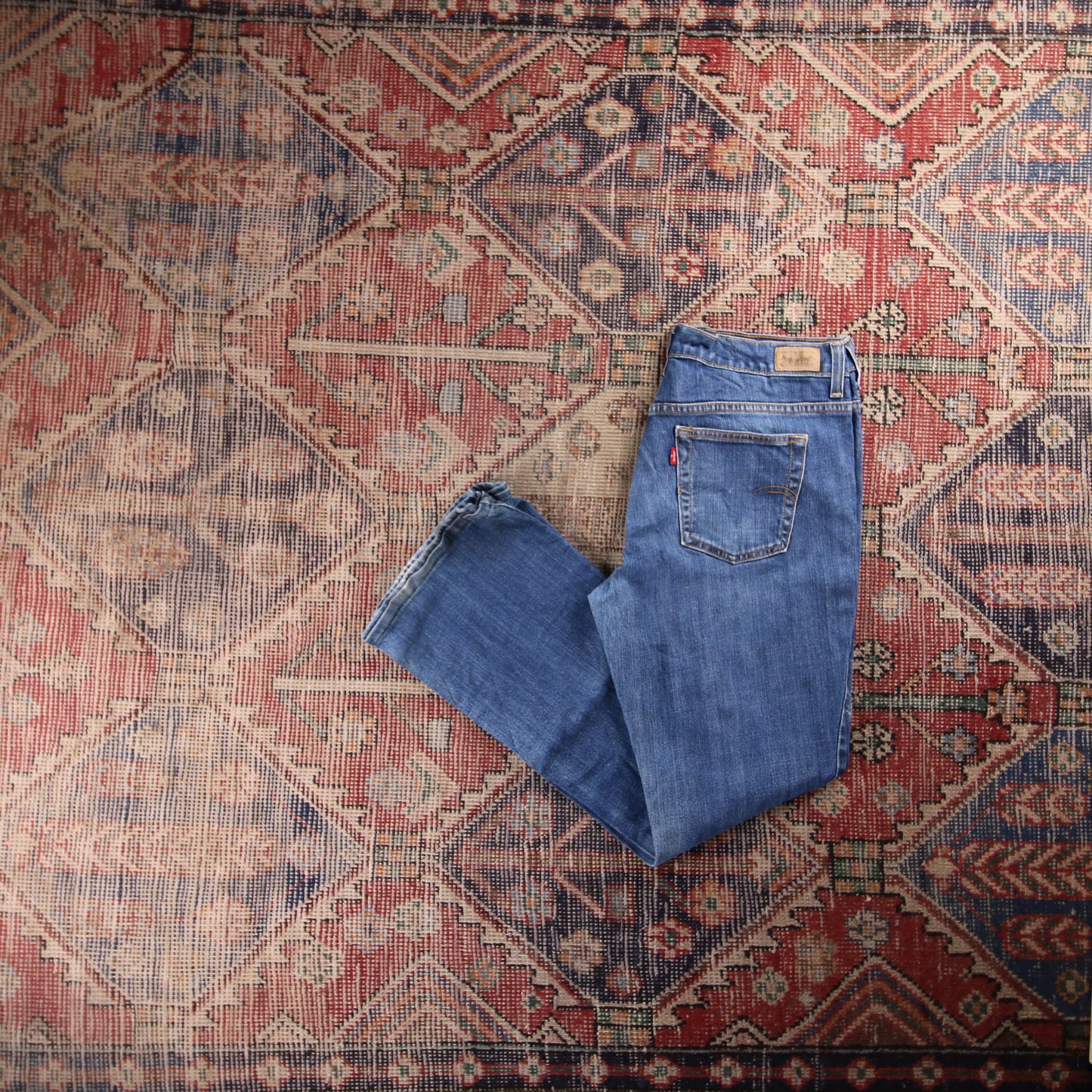 Levi's Red Tab W30 L29 Bootcut Blue Denim Jeans