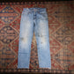 Levi's 541 W32 L29 Tapered Leg Distressed Style Blue Denim Jeans