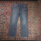 Levi's 514 W34 L29 Straight Leg Blue Denim Jeans