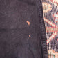 Wrangler W36 L29 Straight Leg Relaxed Fit Black Denim Jeans