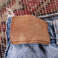 Levi's 705 Orange Tab W28 L30 Straight Leg Blue Denim Jeans