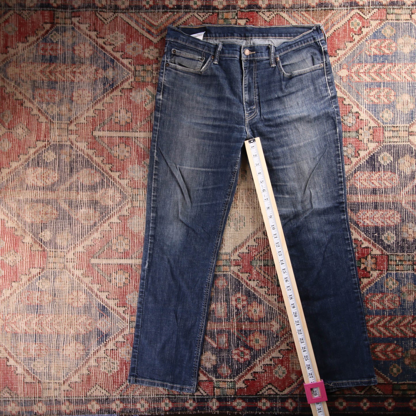 Levi's Red Tab W38 L29 Relaxed Fit Beige Denim Jeans