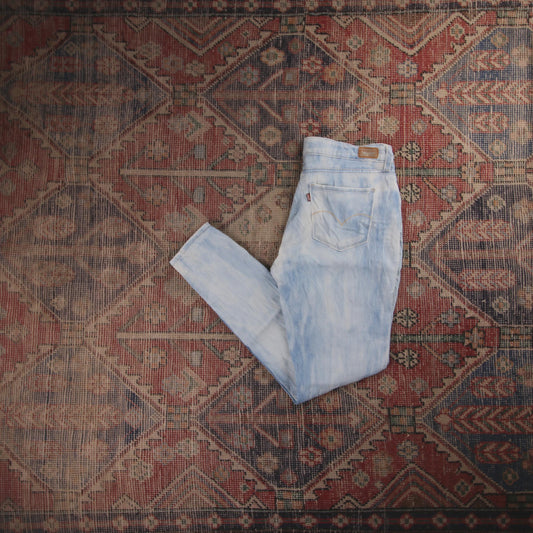Levi's W32 L29 Skinny Blue Denim Jeans