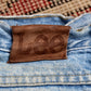 Lee W38 L34 Straight Leg Relaxed Fit Blue Denim Jeans