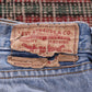 Levi's 511 Red Tab W32 L25 Slim Fit Beige Denim Jeans