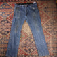 Wrangler W40 L30 Straight Leg Regular Fit Blue Denim Jeans