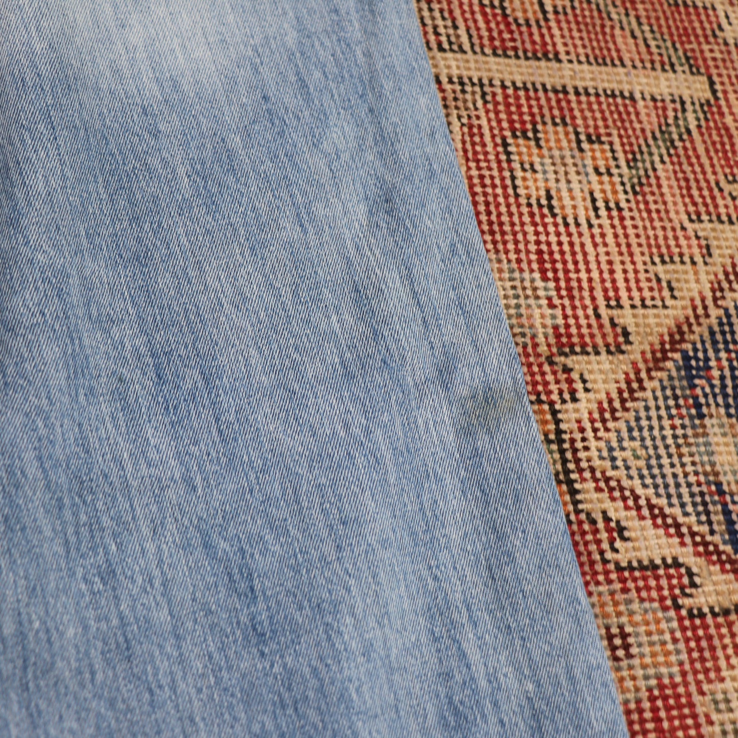 Levi's W38 L31 Straight Leg Blue Denim Jeans