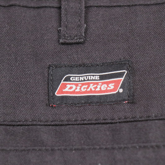Dickies W36 L29 Cargos Black Cotton Blend Trousers