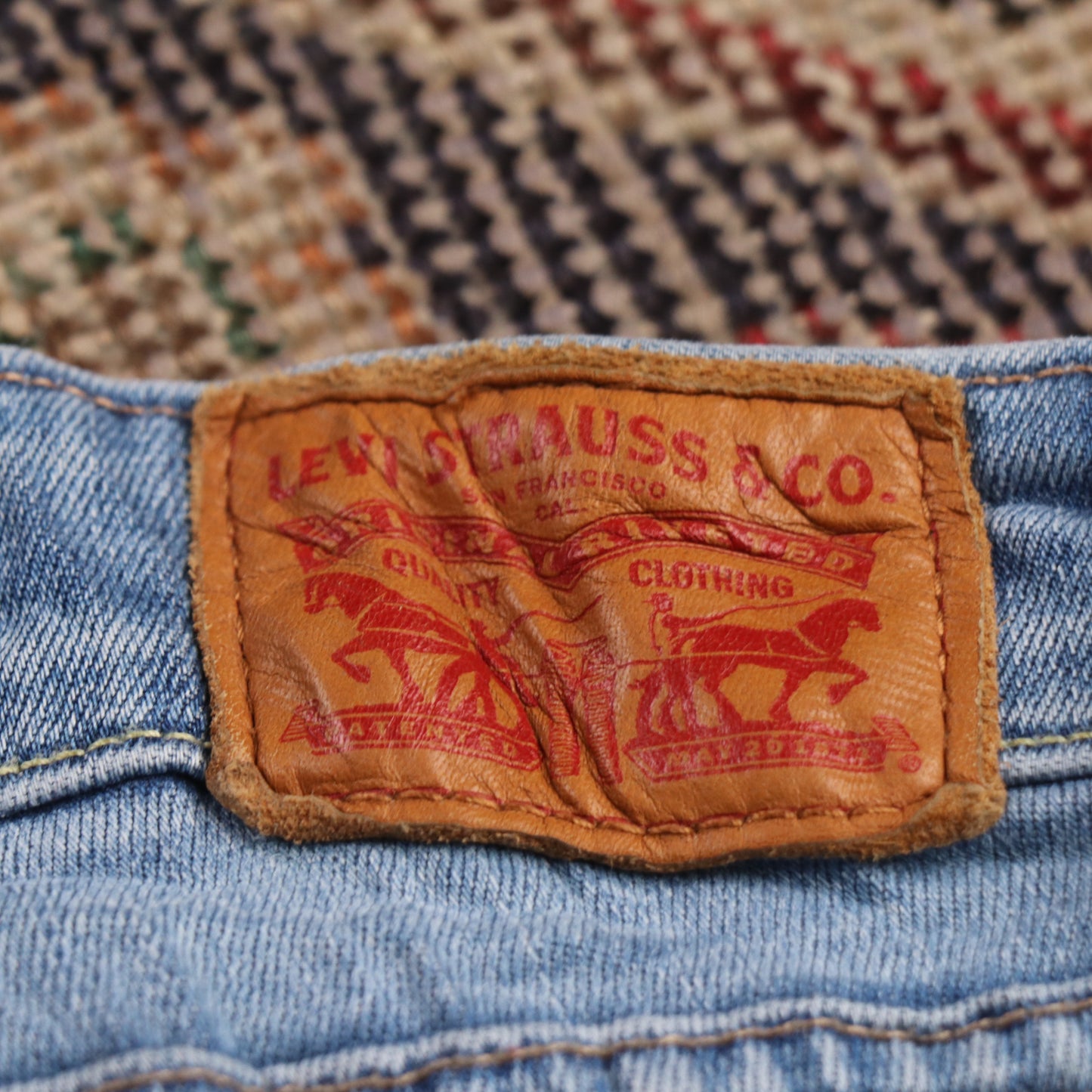 Levi's W30 L30 Skinny Blue Denim Jeans