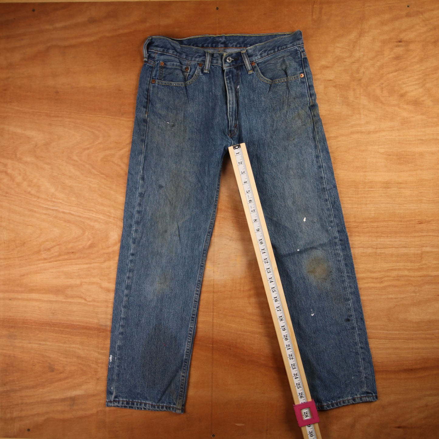 Levi's Red Tab W32 L28 Straight Leg Blue Denim Jeans