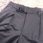 IZOD W34 L33 Straight Leg Black Cotton Blend Trousers